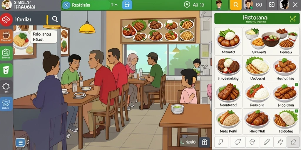 Tampilan antarmuka yang user-friendly dan menarik.