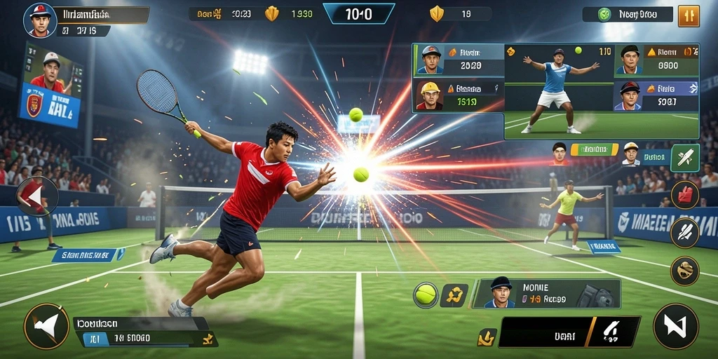 Tampilan awal game 5ZK yang menakjubkan.