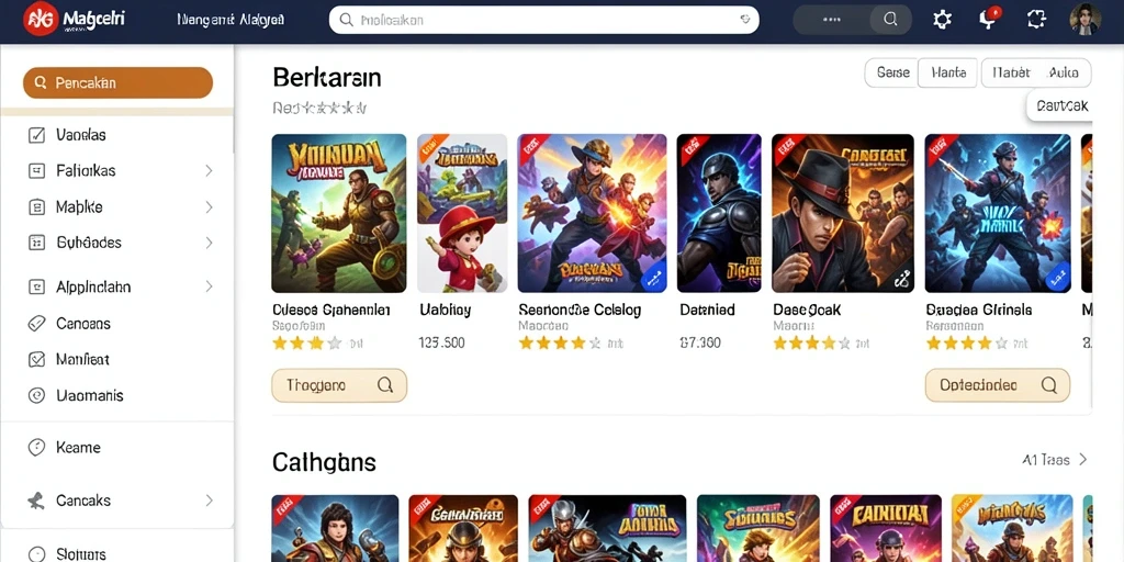 Tampilan antarmuka yang menarik dan user-friendly.