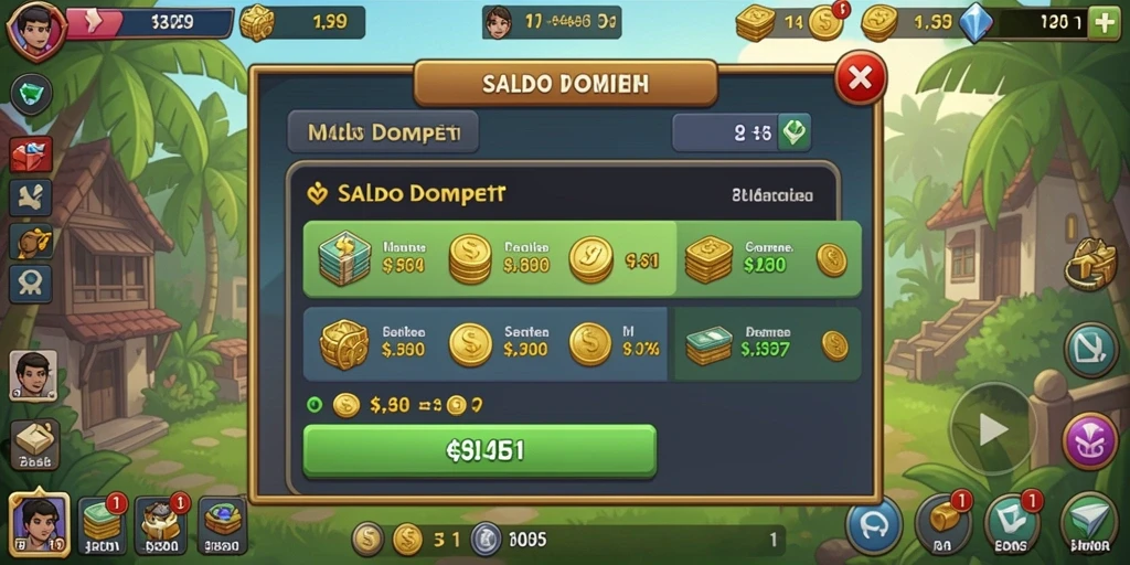 Screenshot DRAJA777: Antarmuka utama yang menarik.