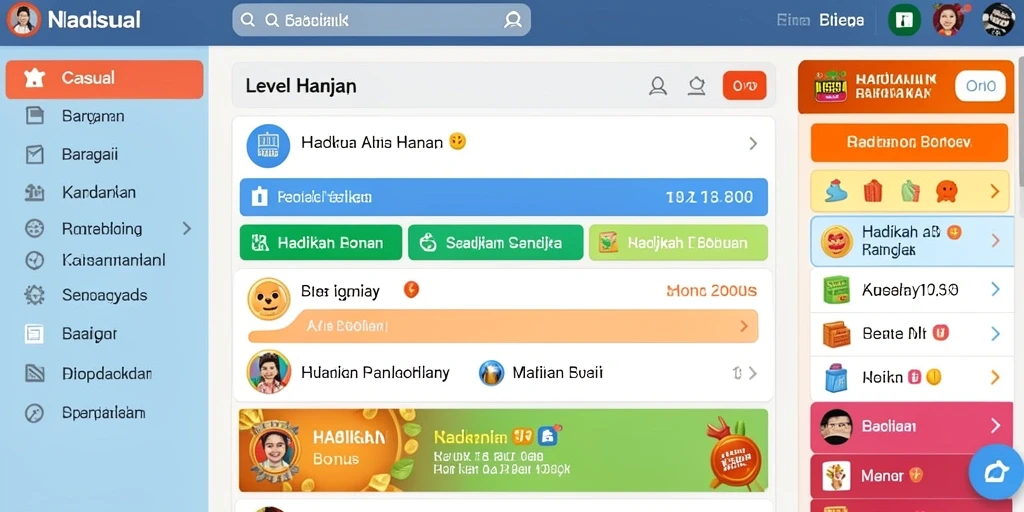 Tampilan antarmuka pengguna yang intuitif dan menarik.
