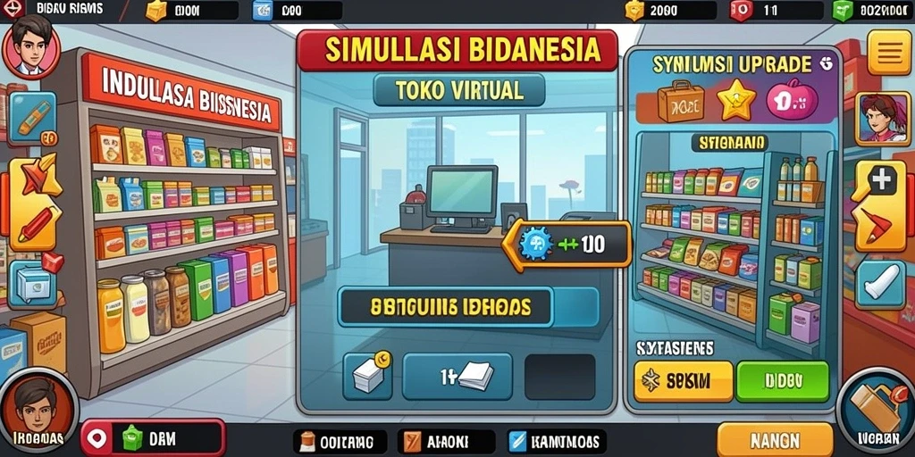 Antarmuka aplikasi yang intuitif dan menarik.