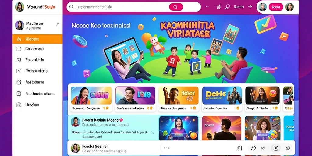 Tampilan antarmuka yang ramah pengguna dan intuitif.