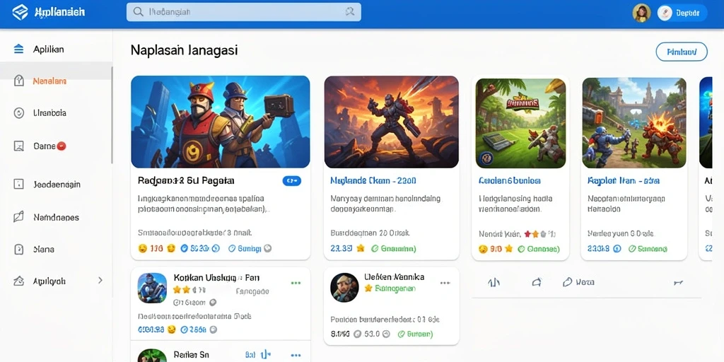 Tampilan antarmuka pengguna yang menarik dan intuitif.