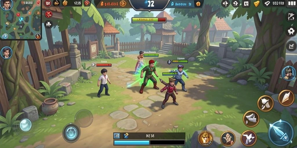 Tampilan antarmuka RSNGAME yang intuitif.