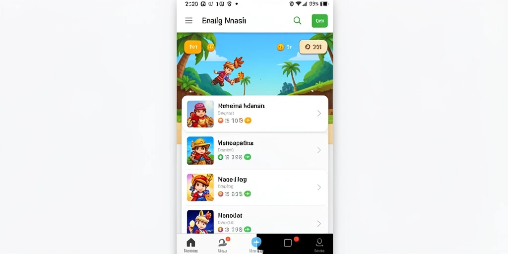 Screenshot menunjukkan tampilan awal permainan SPBU77.